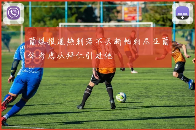 葡媒报道热刺若不买断帕利尼亚葡体考虑从拜仁引进他